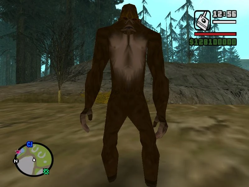همین اسکرین‌شاتای GTA San Andreas بود که بچه‌ها رو تا صبح بیدار نگه می‌داشت، دنبال یه سایه توی بوته‌ها.