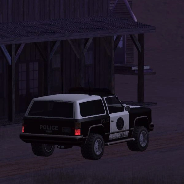 Another angle of the Desert Ranger, the victim of patrol routes mapped before fences existed.