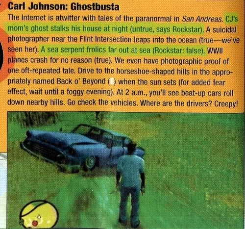 بعد از اون جمله جعلی، بازیا شروع کردن به گشتن توی جنگل‌های San Andreas و ادعا کردن موجودات عجیب دیدن — همه‌ش بر اساس یه دروغ اینترنتی.