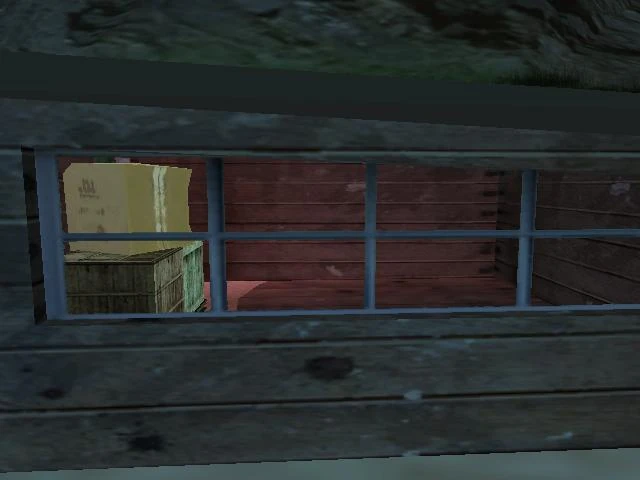 Gallery shot of Fisher's Lagoon and the 'cursed' wheelchair — whose real curse was Rockstar's texture team being lazy as hell.