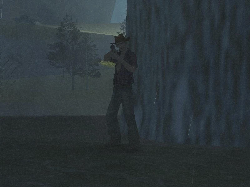 Another gallery shot from Back O' Beyond showing how easy it was to mistake any random NPC for something sinister in those murky woods.