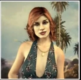 این عکس لئونورا جانسون توی GTA V رو قبل از قتلش نشون میده — همونی که بعدش فیلم پورنو «لِی انورموس جانسون» از قتلش ساختن و اون بازیگره ادعا کرد دوست دبیرستانش بوده.