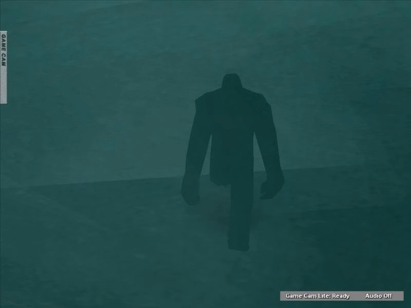 Classic fake 'Bigfoot sighting' — the kind of doctored shot that had magazines throwing cash at a hoax that never even existed in the game files.