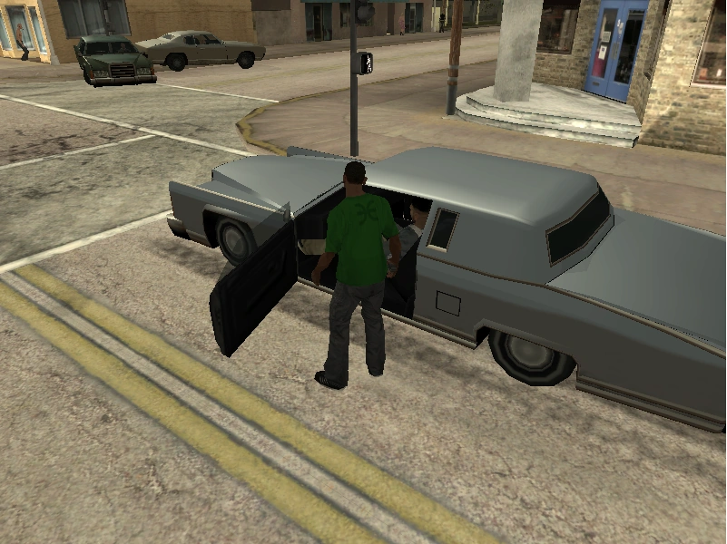 Fatal collision, vehicles merged into each other—peak Global Timer chaos where traffic logic dies.
