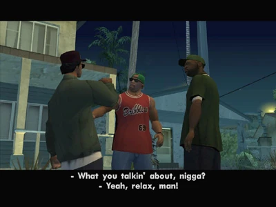 Even C.R.A.S.H. later pretends Ryder never existed — only Smoke gets named. Dude got erased so hard he became a walking development fossil.