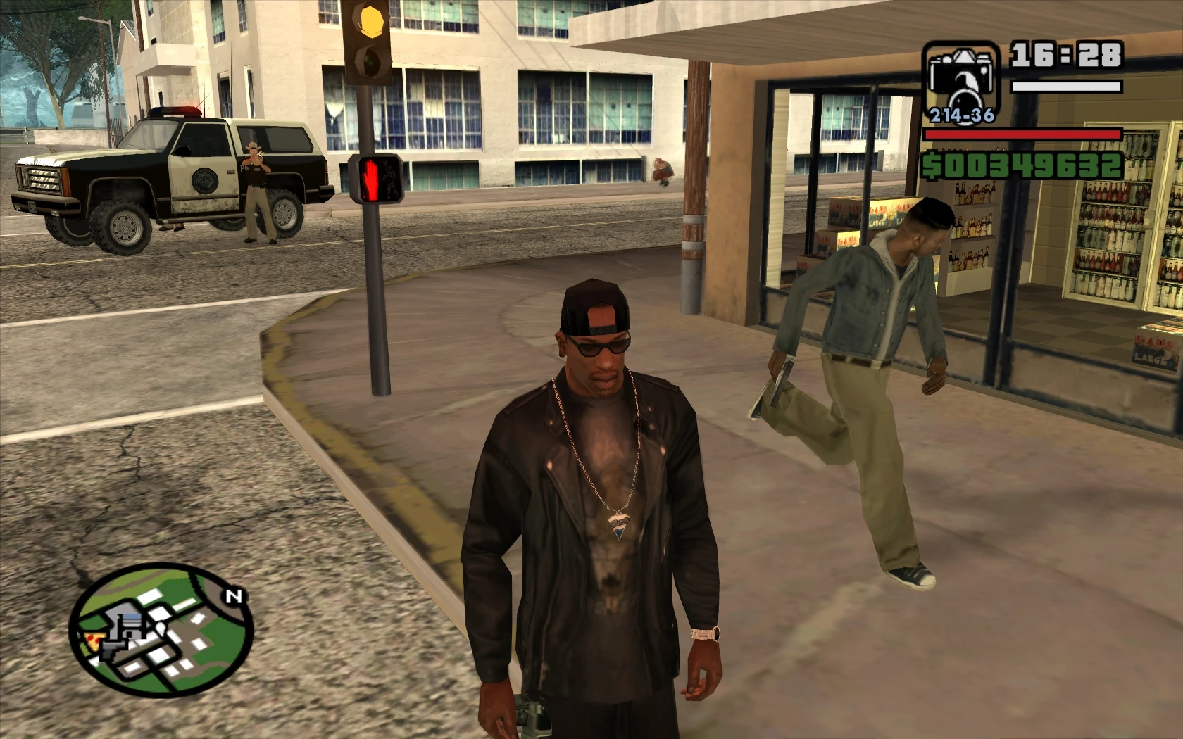 First look at the Unknown Guy — that grooved fade and hooded denim jacket scream Bishop from Juice, yet everyone just wrote him off as some random ped.