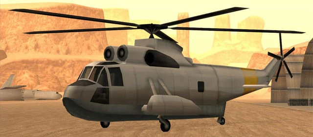 The Leviathan vehicle — an old-school GTA helicopter named after the biblical sea beast.