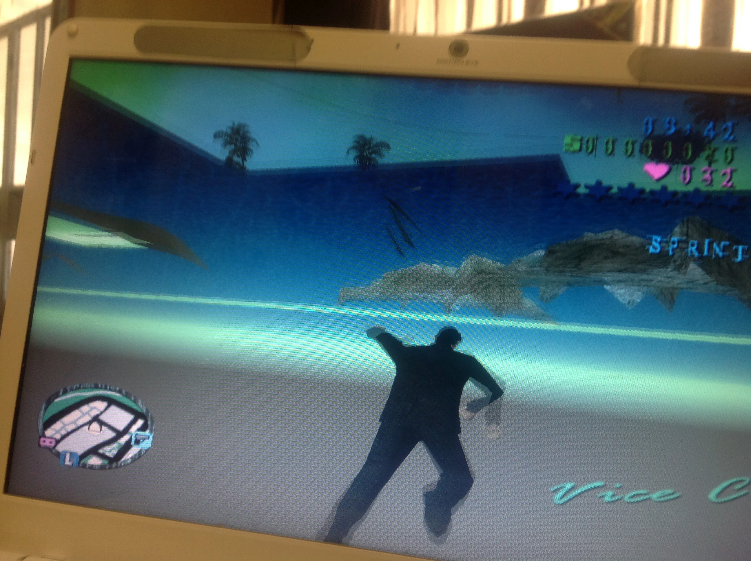 GTA VC Blue Hell — the void your ride permanently nosedives into after that one handling.cfg tweak.