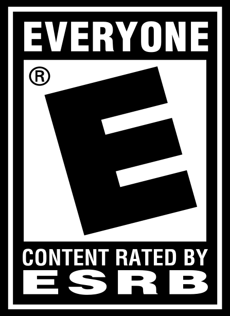 ESRB rating logo — not exactly the nightlife content we're here for.