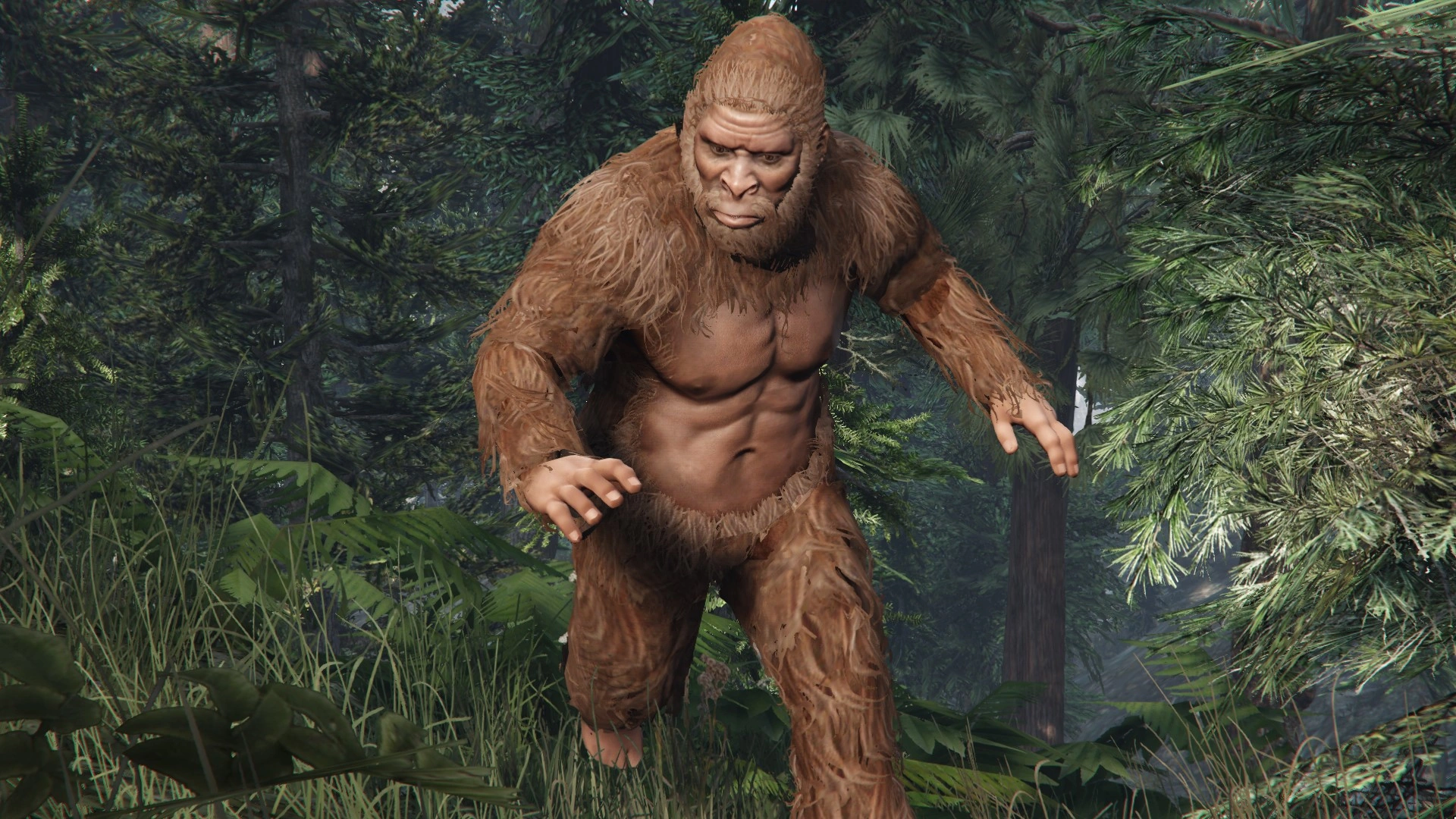 Sasquatch lurking at Cassidy Creek in GTA V — still hiding from CJ after all these years.