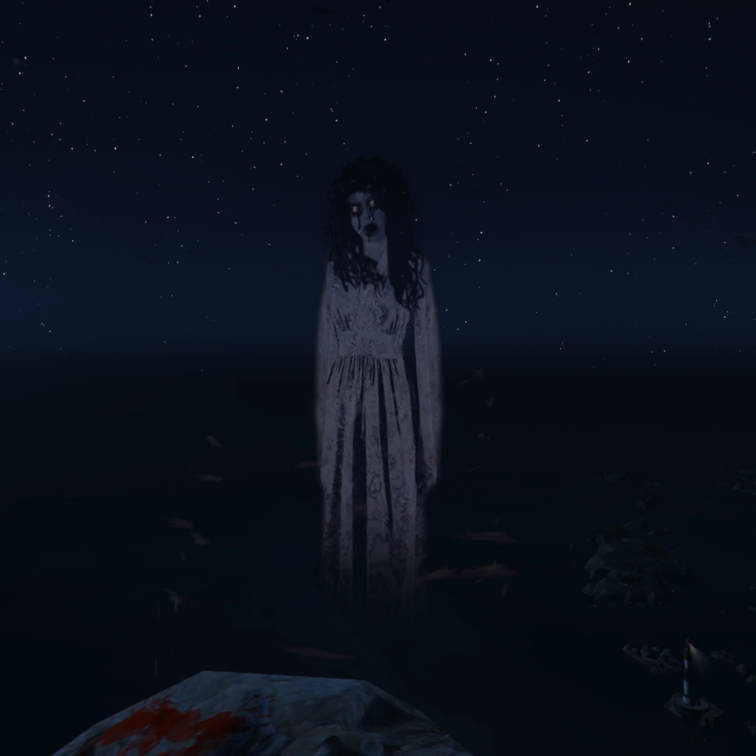 Jolene Cranley-Evans' ghost — GTA's surveillance from beyond the grave.