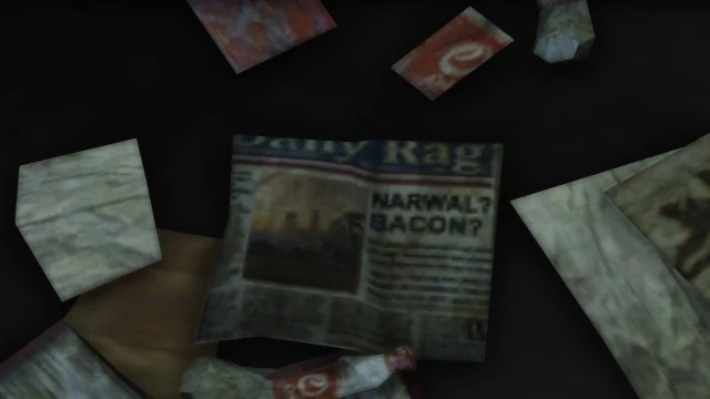 Daily Rag's fake news — Lester probably reads every issue, same way he 'surveils' CJ.