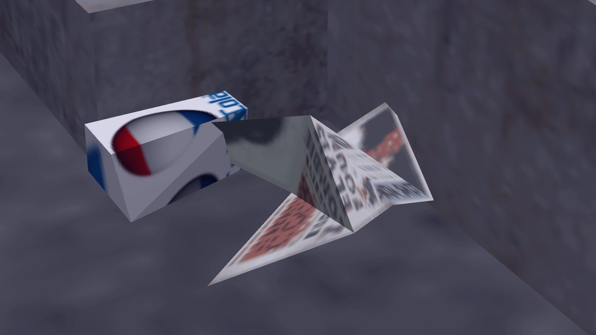 Even plastered on a Fun Cola cup in GTA III — the Definitive Edition couldn't let this little Easter egg be.