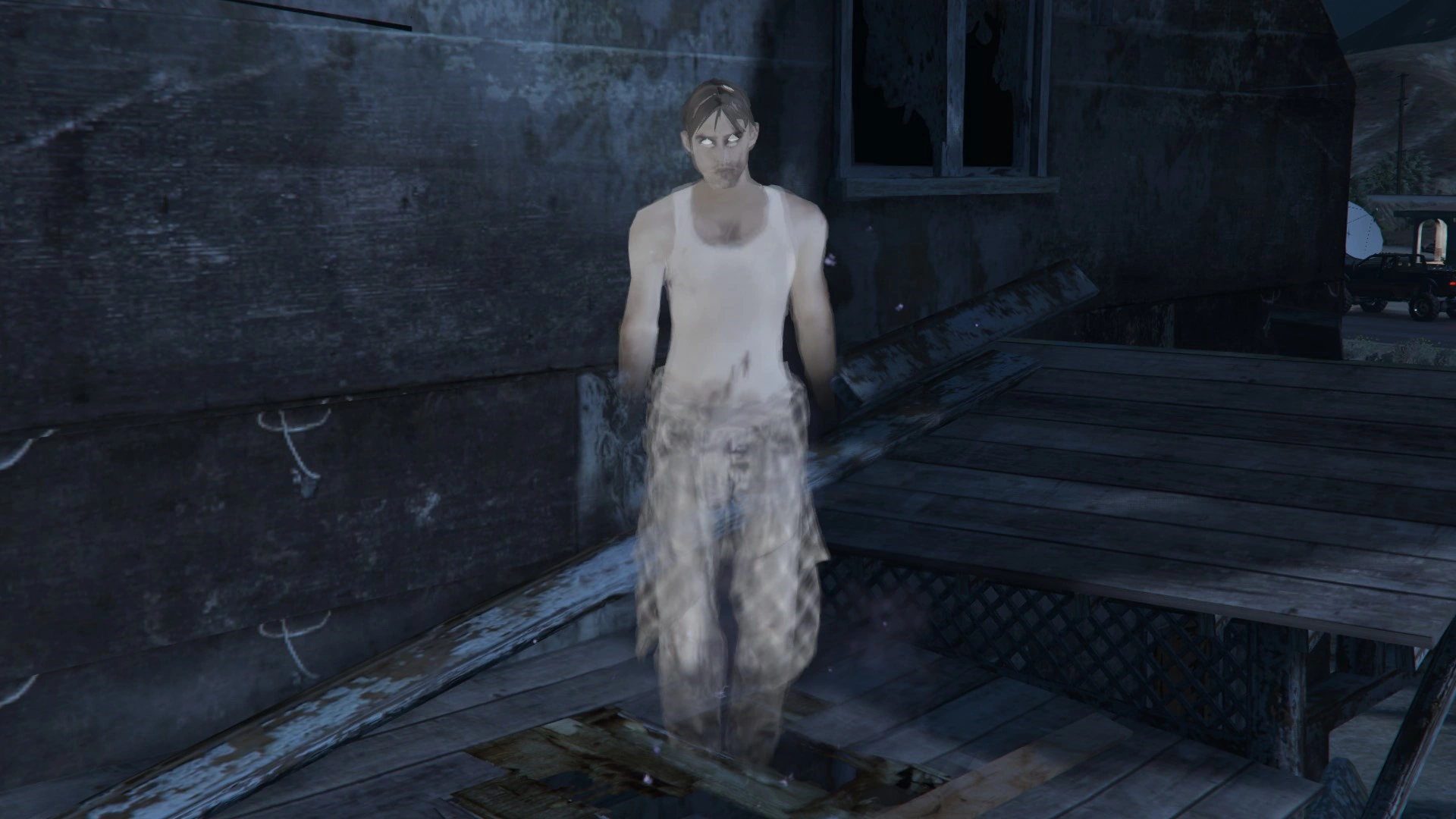 Salton ghost's got nothing on Jolene — she's the only one whose screams bleed through the Mount Gordo Facility bunker walls and turn supply runs into nightmares.