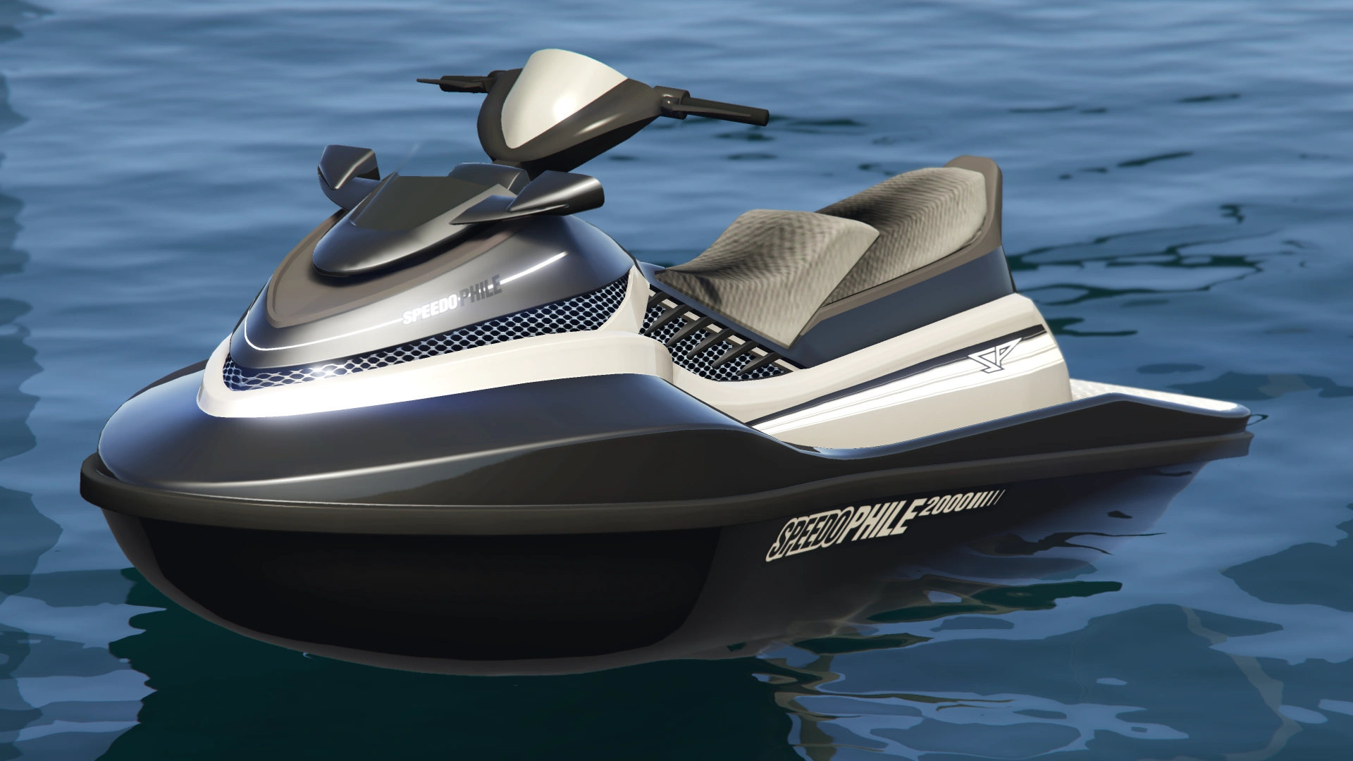 Front quarter view — designed so close to real jet skis, no wonder NPCs genericized it.