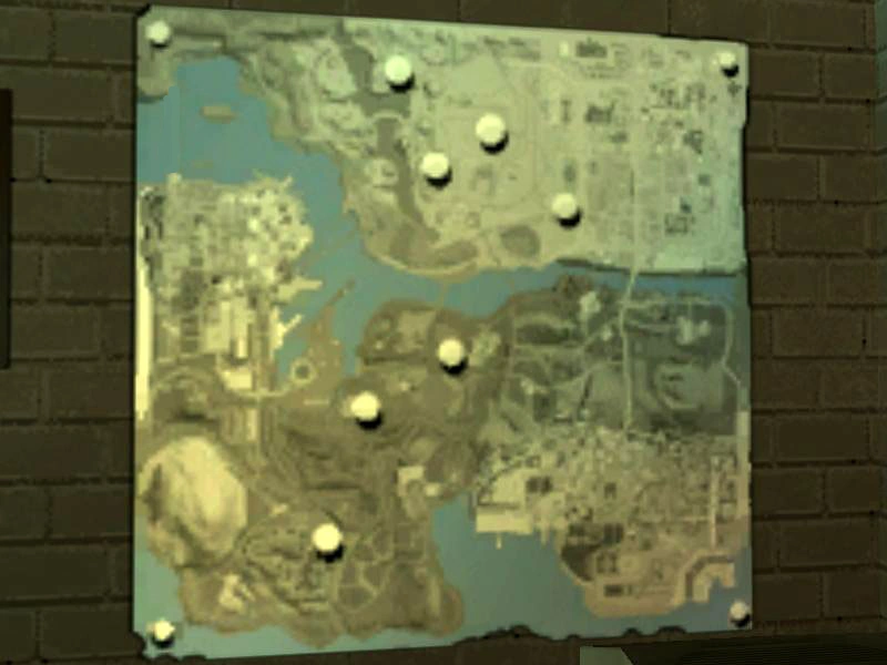 Toreno's lying to CJ about Sweet being 'upstate' — devs swapped the prison for a cargo ship but never fixed the dialogue.