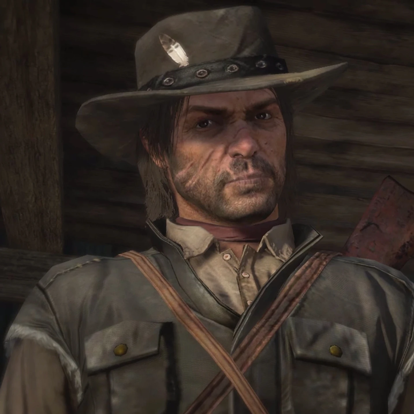 جان مارستون توی Red Dead Redemption 1، همون آدم مردهای که قراره بعداً توی GTA آنلاین برگرده و بابای کاراکتر ما بشه — از نظر زمانی یه شوخی تارخیه.