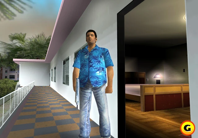 The beta version of Apartment 3C—subtle differences from the final build, but that same dark, dangerous energy.