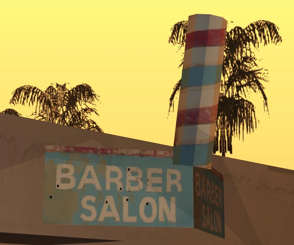 The barber pole's blue stripe? That's not patriotic, that's Epsilon-coded.