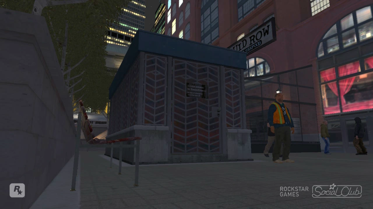 Some subway worker NPC spotted around Easton, the same neighborhood as the legendary myth-hunting gas station.