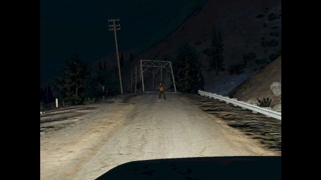 The original 'proof' that started it all — too bad the zone only allows vehicle paths.