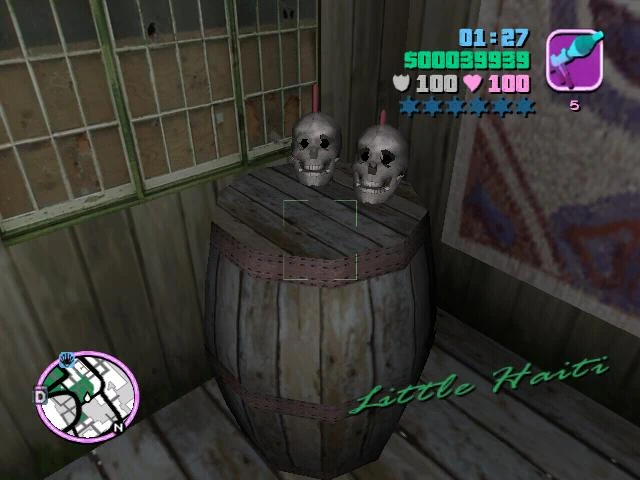 Another glimpse of Auntie Poulet's spellbound domain — where Tommy gets fully Voodoo-controlled.