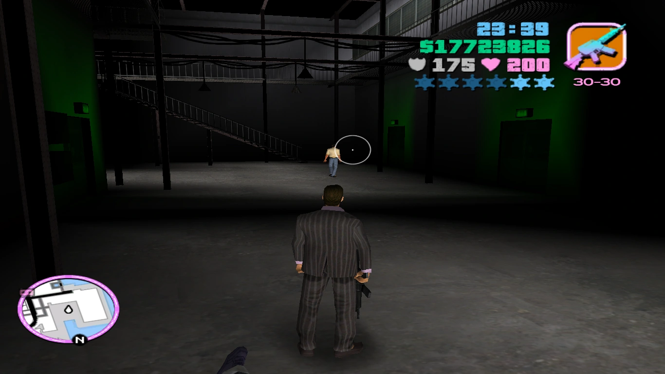 First sighting of the 'Strange Guy' near the ruins — dude just appeared out of nowhere.