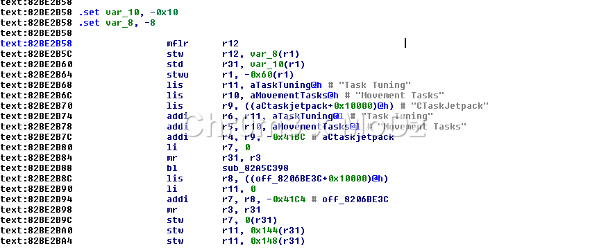 Third 2014 screenshot — like watching the stages of a cancelled jetpack come together.
