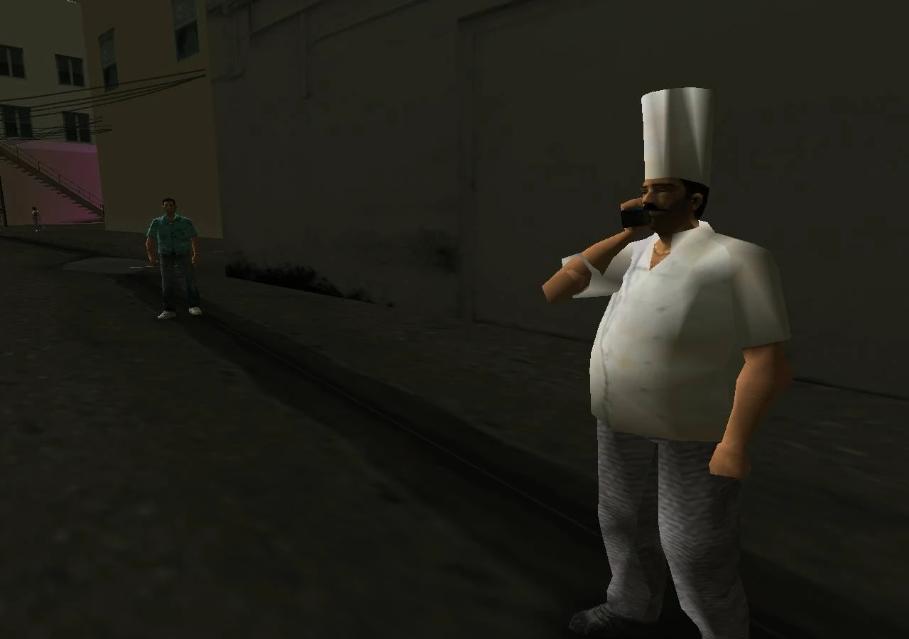 Leo Teal, the guy Tommy takes out in Back Alley Brawl. Players swear his ghost still haunts these alleys at night, but actual proof? Basically nonexistent.