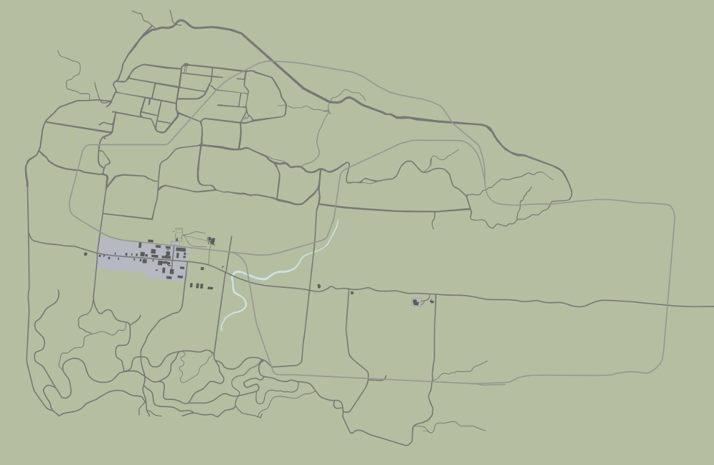 این نقشه جدید نشون میده که نورث یانکتون کجای دنیای بازی قرار داره، ولی هیچکس نمیتونه بدون باگ یا ماد بره اونجا. یه جای کاملاً قفل شده روی نقشه.
