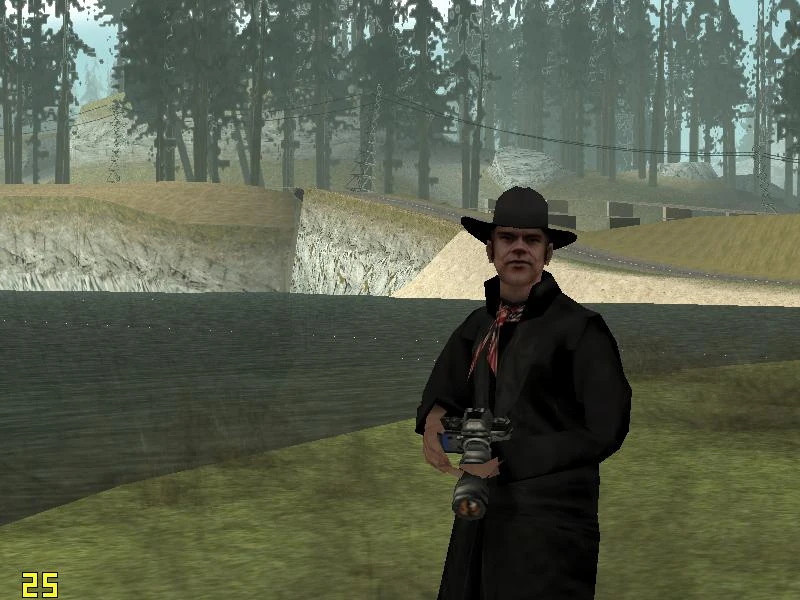 Final gallery shot—myth officially dead, Mr. Trenchcoat walks free, unarmed and innocent.