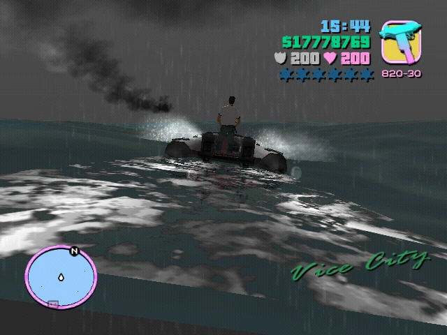 Calm seas after the storm — where players woke up convinced they'd seen a beast.