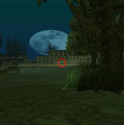 No slender figure waits behind this door — just another safehouse where a pre-meme texture fueled a legendary false myth.