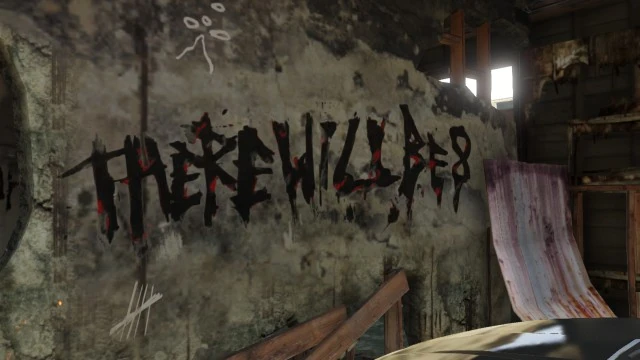 The infinity symbol up close — the killer's signature tag that haunts players across Los Santos.