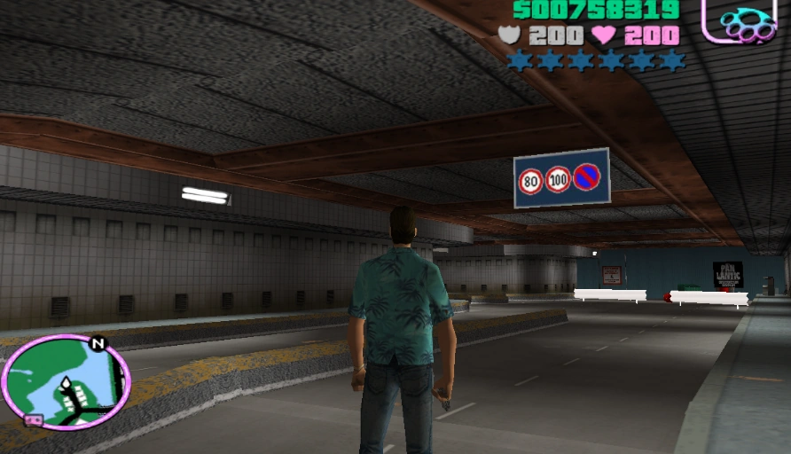 The ghost tunnel that never was — Panlantic-branded textures hiding in the files, proof Rockstar had bigger plans for Vice City's underground.