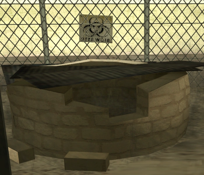 Сам Montgomery Biowell, эпицентр легенды, заброшенный и гниющий во что-то ещё худшее.