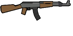 The AK-47 asset locked and loaded for Liberty City's undead — a trigger never pulled.