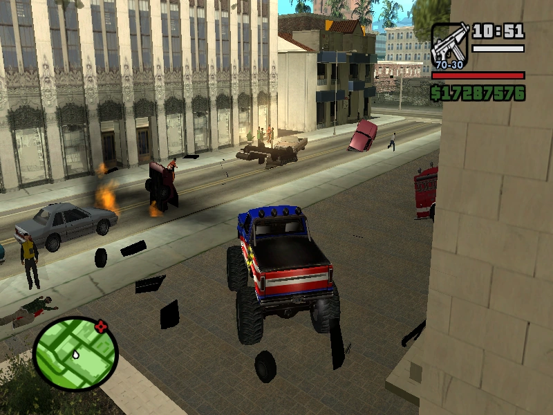 Another Monster Truck glitch. But real talk — when's the last time you rebooted? Your uptime's about to ruin dancing forever.