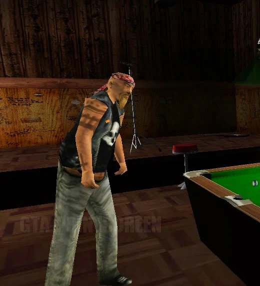 This biker's shirt sparked a decade-long alien conspiracy in Vice City